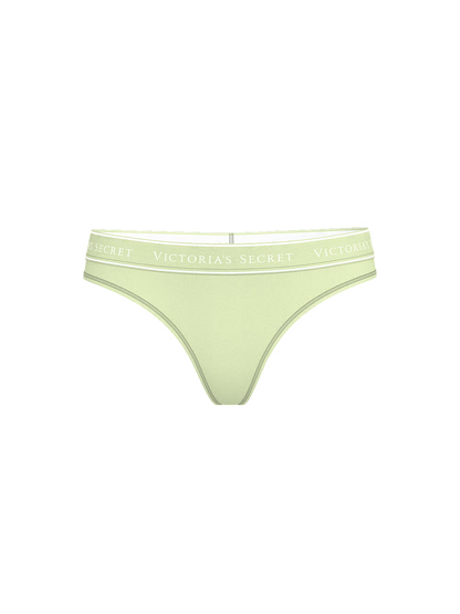 Panty Tanga de Algodón con Logo – Victoria’s Secret