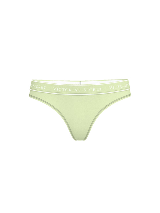 Panty Tanga de Algodón con Logo – Victoria’s Secret