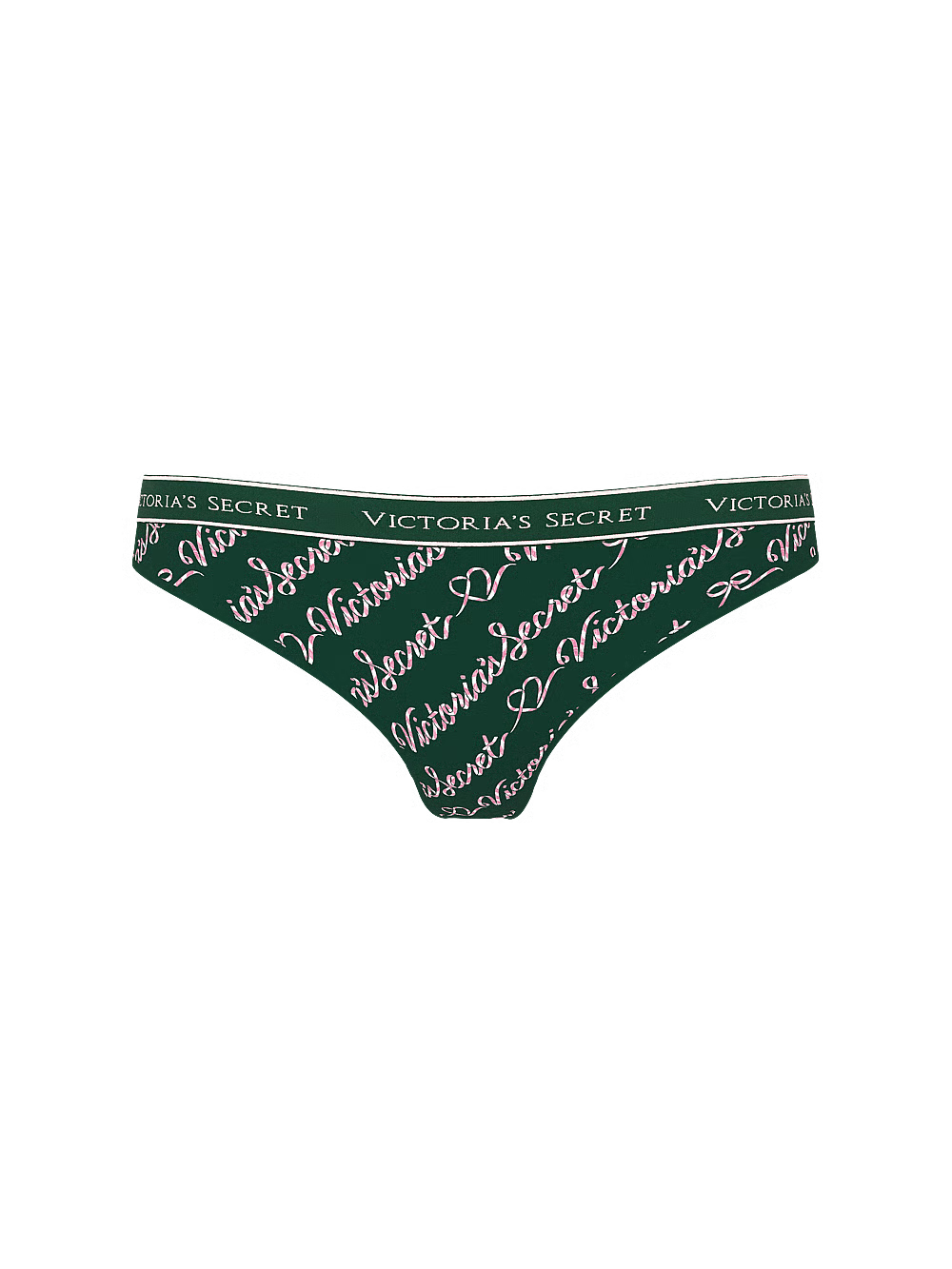 Panty Tanga de Algodón con Logo – Victoria’s Secret