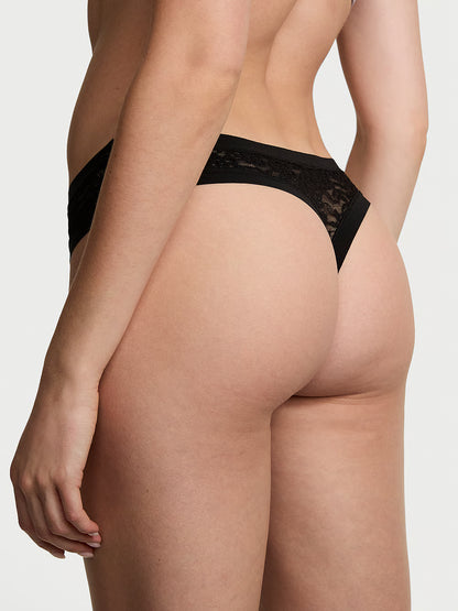 Panty Tanga de Encaje Sin Costuras - Victoria's Secret