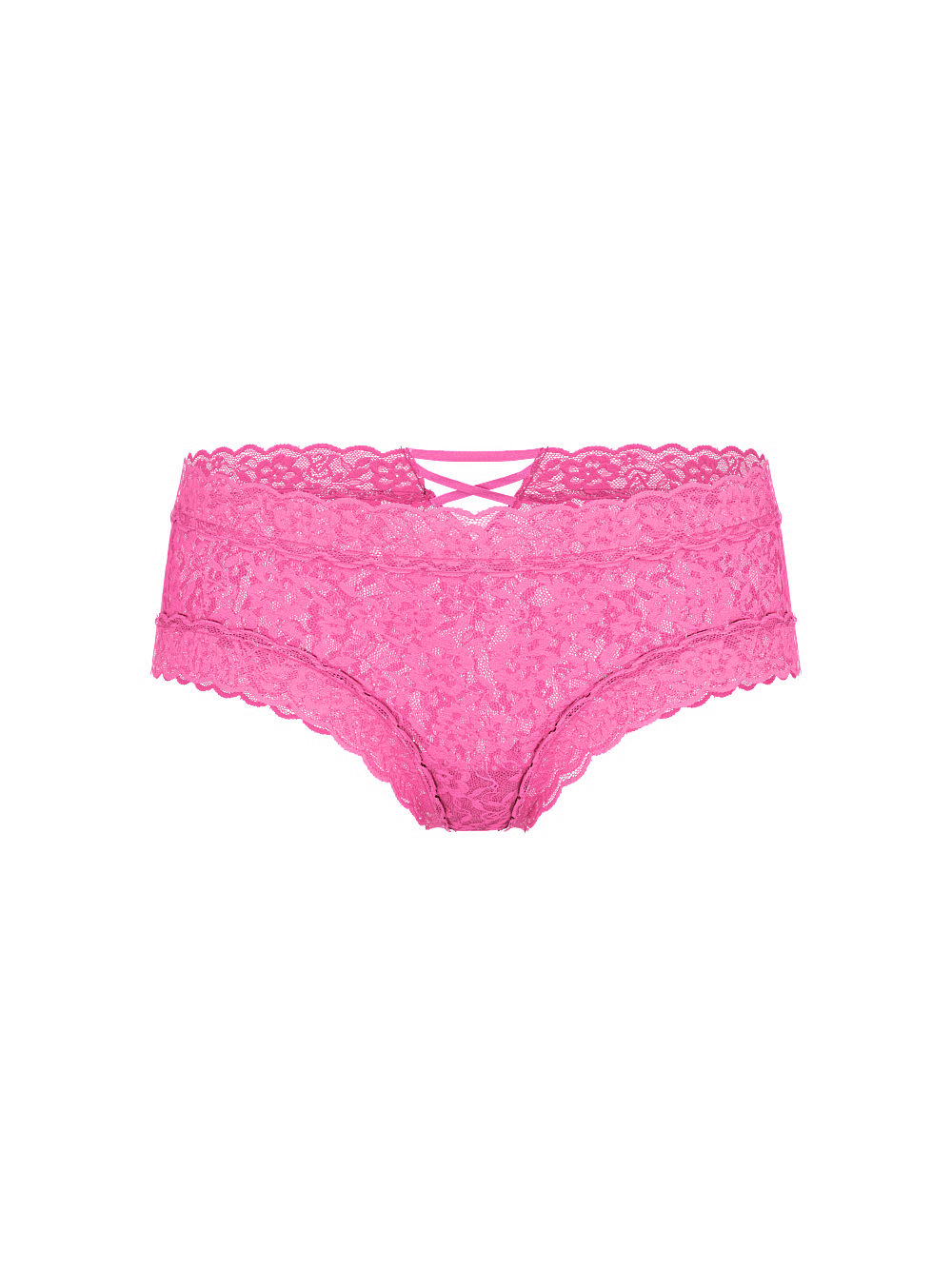 Panty Cheeky de Encaje con Espalda de Tiras - Victori's Secret