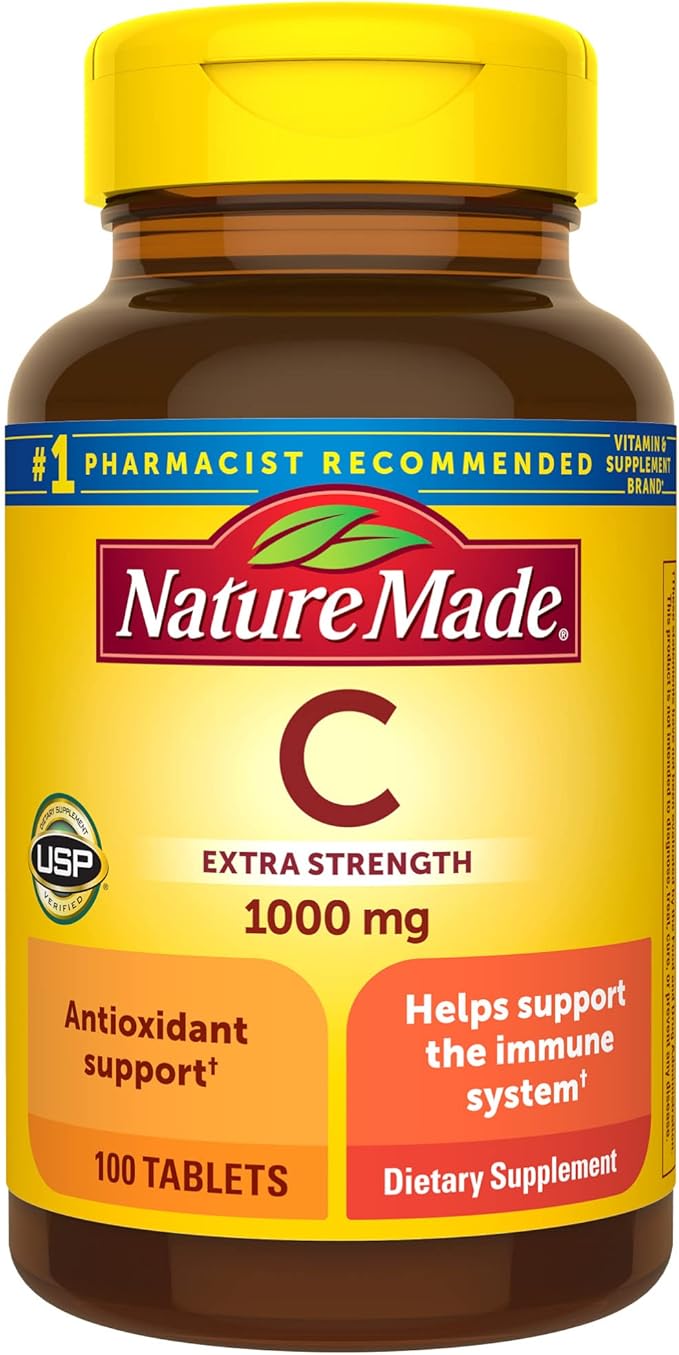 Nature Made Vitamina C 1000 mg extra fuerte