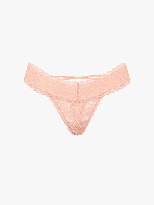 Panty Lace Strappy-Back Thong - Victoria's Secret